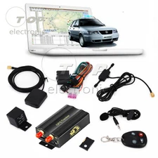 New TK103B GPS GPRS Vehicle Tracker Locator + Remote Control Alarm SIM Card