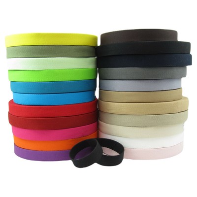 Baumwoll-Gurtband 38 Mm – Stärke 1,3 Mm, Längen 5/10/20 Yards, Für Taschen & DIY