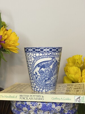 William Adams Chinesischer Vogel blau-weiß Tasse Eisenstein VORSERIE SELTEN 623294