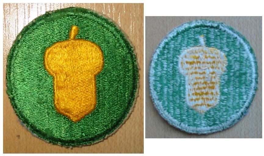 US ww2 Patch insigne 87th Inf normandie dday Utah para veste casque GI ...