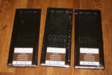 Lot of 3 Accord AMFRRBMA412 Manhattan Floor Register 4" x 12" Oil Rubbed Bronze