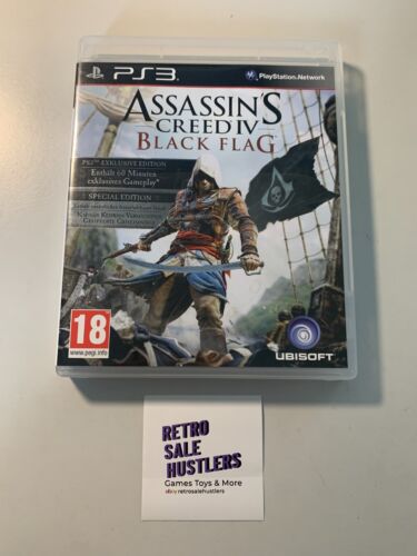 PS3 - Assassin's Creed IV: Black Flag Exklusive Special Edition OVP - Bild 1 von 20