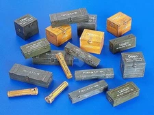 Plus Model 1/48 Various German Ammo Containers, Crates & Tubes WWII (18pcs) 4021
