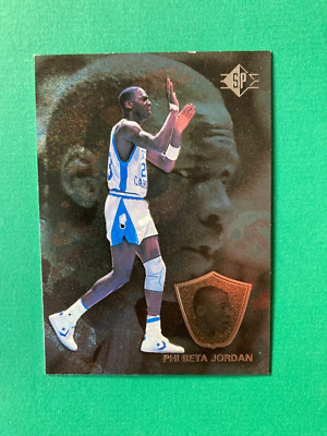 1998 SP Top Prospects - Michael Jordan Phi Beta Jordan Insert #J9