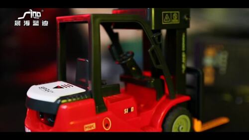 1:24 RC Forklift Crane Truck Toy Remote Control Forklift Toys for Kids Boys - Video 1 of 1