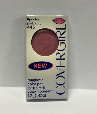 Covergirl Magnetic Color Pot Refill Lipcolor Pink Chic/Pink #445 (1)