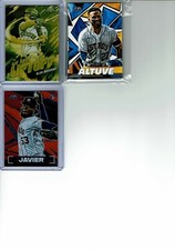 2021 Topps Fire Baseball Houston Astros Team Set (7) Base Cards +++