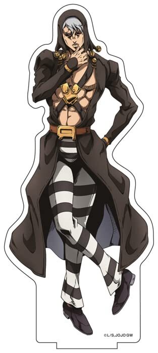 JoJo's Bizarre Adventure Golden Wind BIG Acrylic Stand Risotto Ne