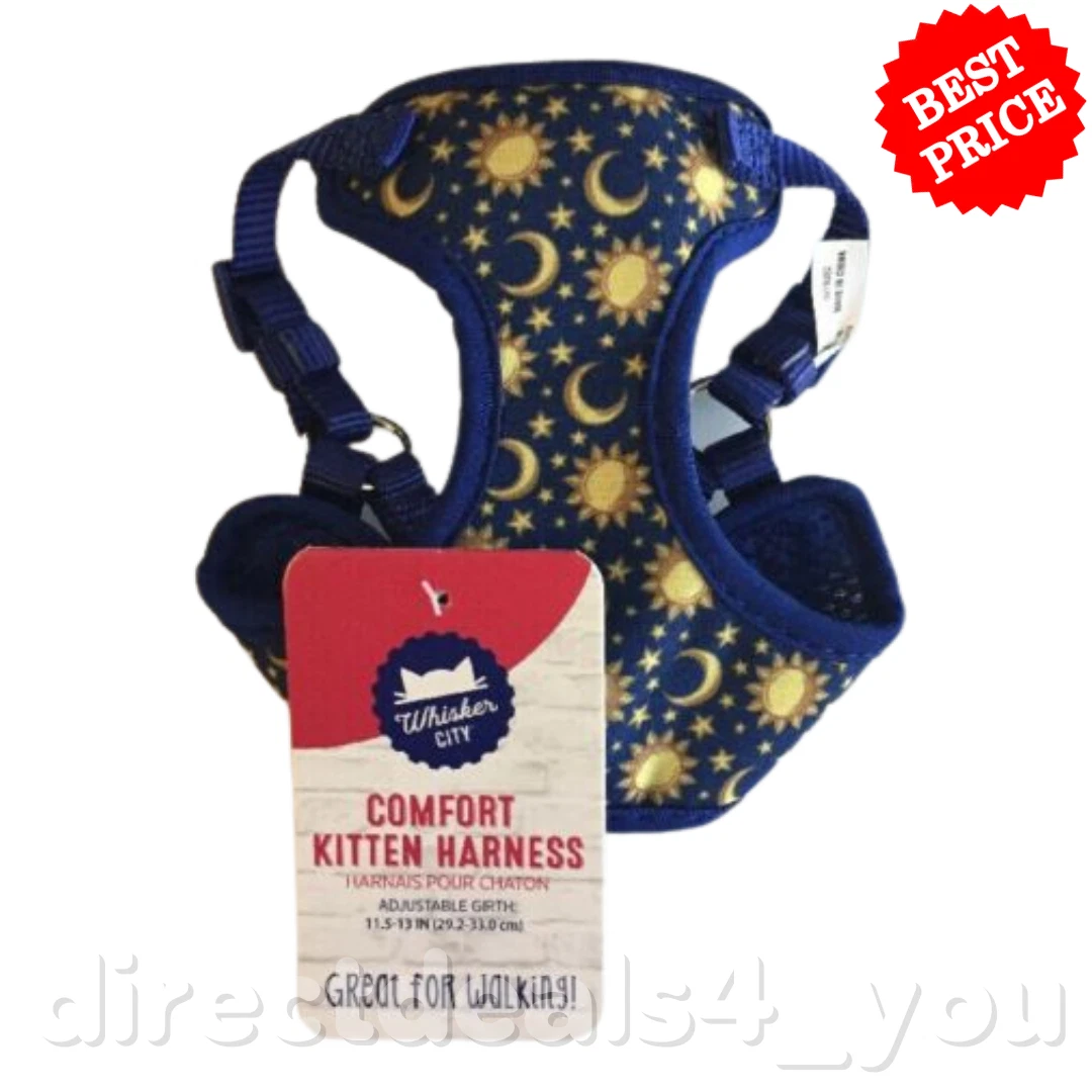 Whisker city comfort cat harness sales