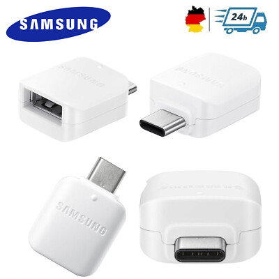 Original Samsung Adapter Converter OTG USB-A USB-C Connector S8-S10-S23 Ultra