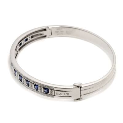 DAMIANI Belle Epoque Sapphire Diamond Bracelet 18K WG 750 90274142