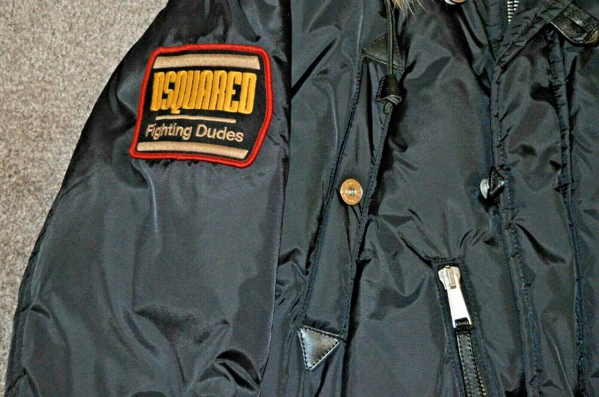 Dsquared2 fighters best sale jacket