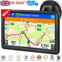 8G 5'' GPS Sat Nav Navigation Car Truck HD Touch Screen UK&EU Maps Free Lifetime