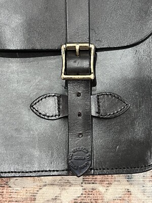 Filson Leather Field Satchel - Brown Genuine Bridle Leather