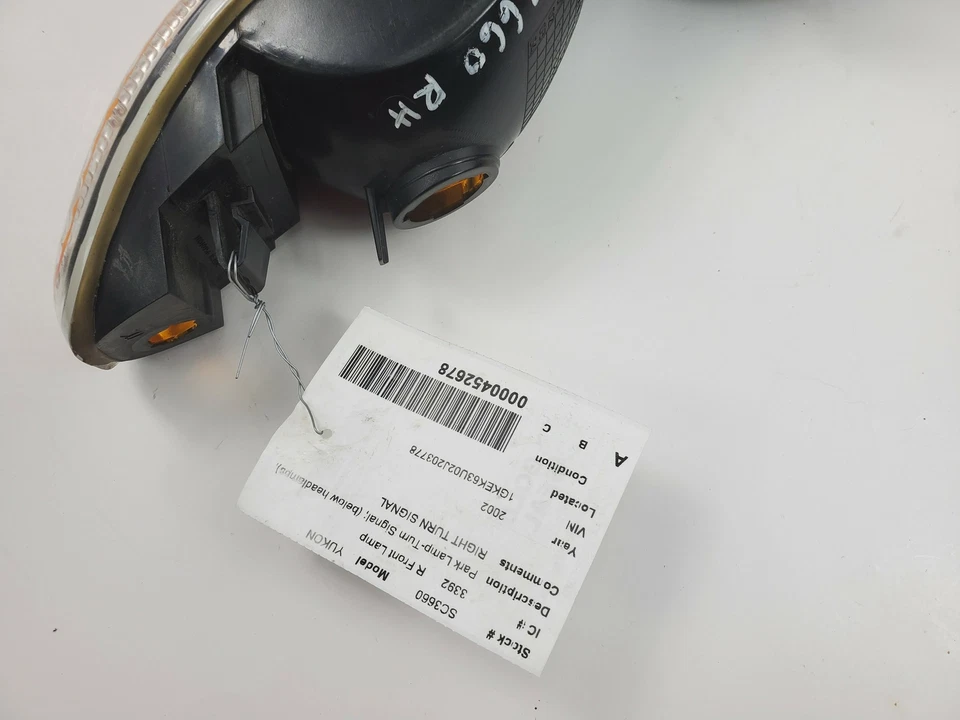 2002-2007 GMC Yukon парк лампа/поворотник пассажирский правый передний фонарь 15151000 - Изображение 3 из 4