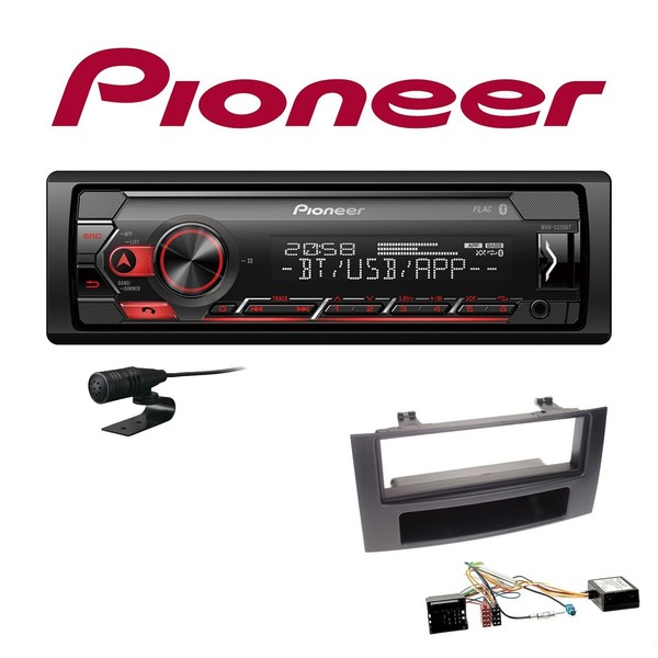 Pioneer Bluetooth Radio Android FüR Volkswagen Vw T5 Transporter Bis 2015 Canbus-image