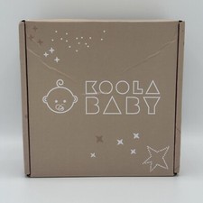 New KOOLA BABY Fitted Bassinet Sheet - Dual Set - White  Gray - Cotton