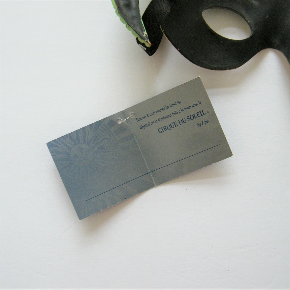 Cirque du Soleil Mask Lano gm Diabolo Latex Karl Gosselin Handmade Mardi Gras  - Image 4 of 4