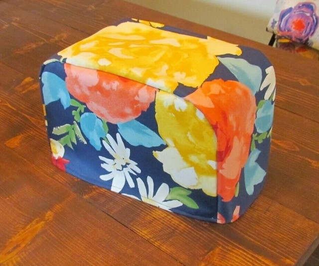 Pioneer Woman *Fiona* Toaster Cover Floral Tablecloth, Kitchen Decor