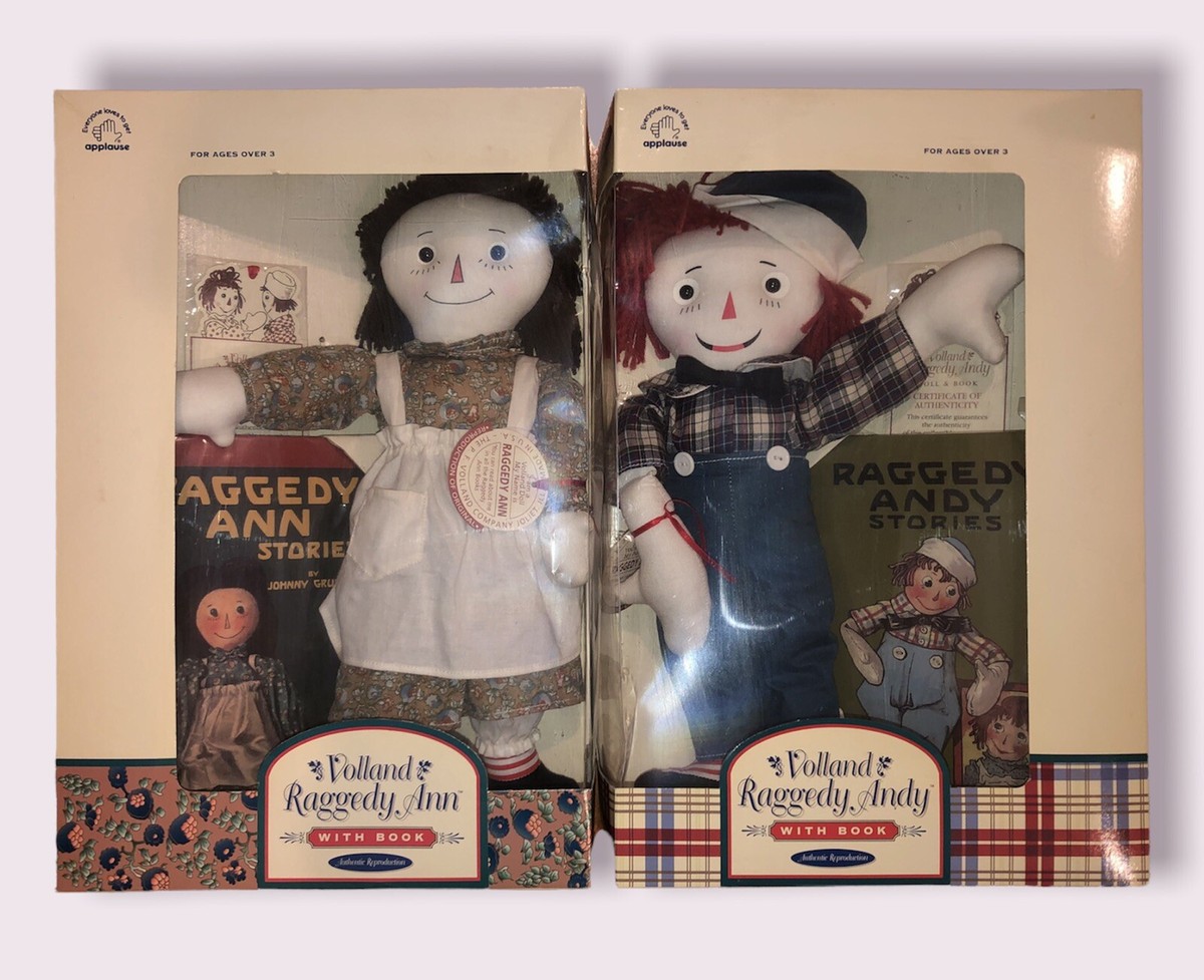 Applause社RAGGEDY ANN & ANDYのアン(90cmオーバー) Raggedy Ann and Andy Applause Limited edition with Books