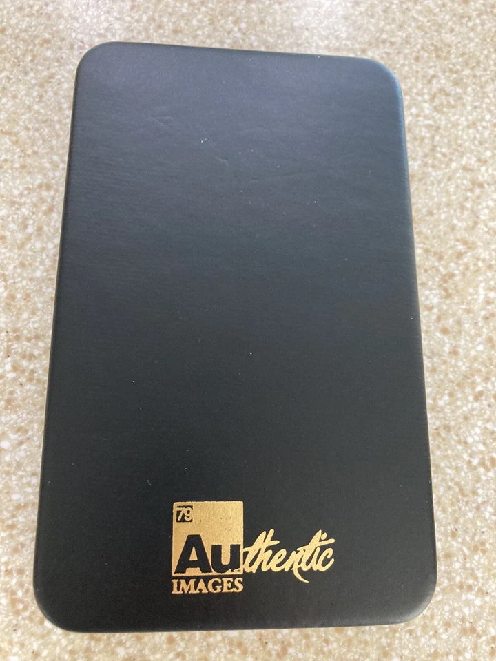 Tarjeta conmemorativa de oro de 24 k de la serie Subway Derek Jeter SI 2000 imágenes auténticas Foto 3 de 4