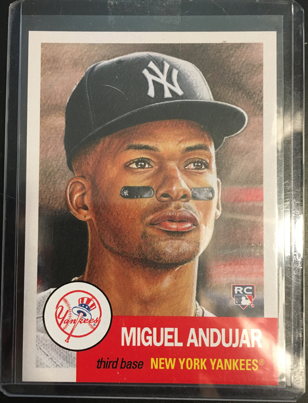 Topps Living Set Card #49 Miguel Andujar Yankees RC 2018