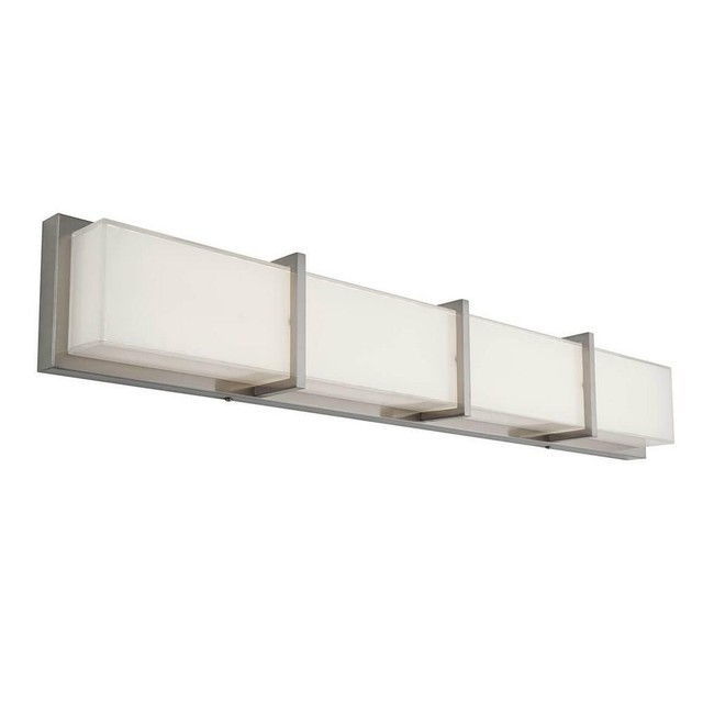 Artika Subway 35 In Stainless Steel Led Vanity Light Bar Chrome For Sale Online Ebay