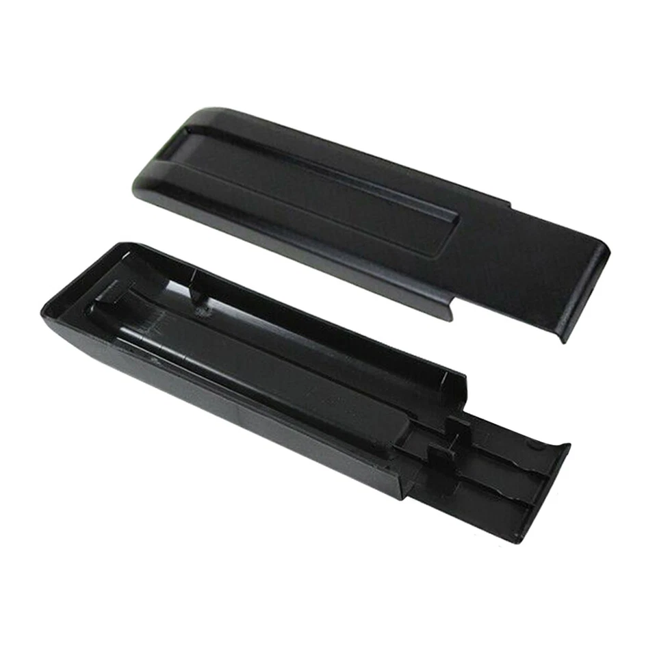 2Pcs Rear Upper/Lower Tailgate Hinge Covers Black For 2007-2017 Jeep Wrangler JK — 第 3/4 张图片