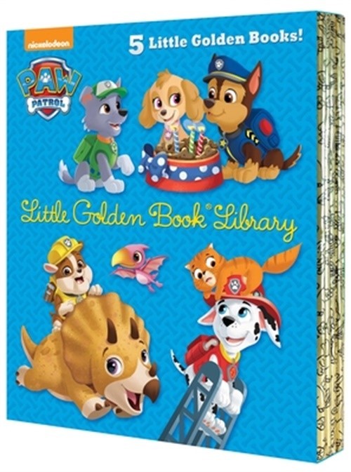 Paw Patrol Little Golden Book Library (Paw Patrol) (Hardback or Cased Book)