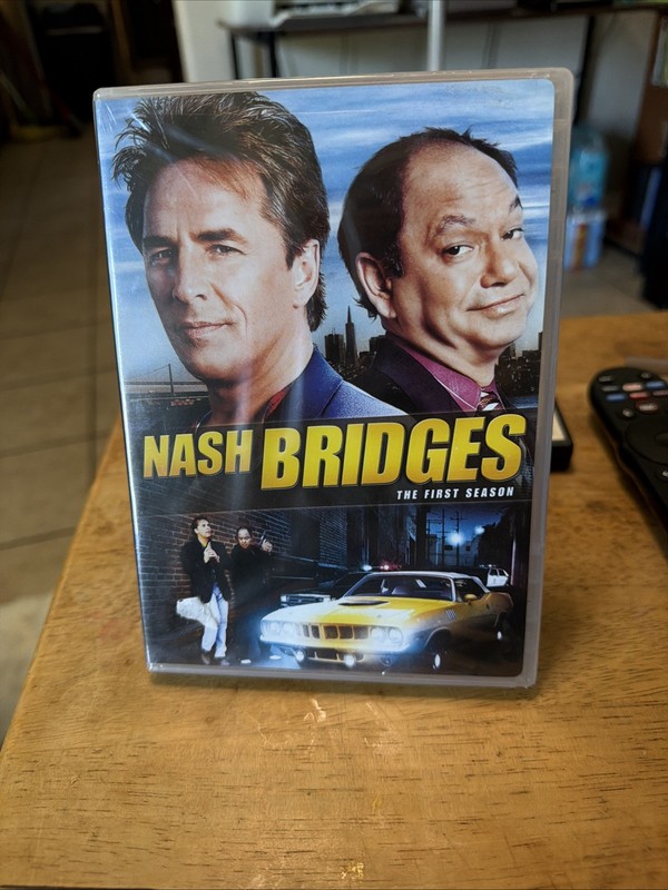 Nash Bridges: Season 1 DVD crime drama TV show cop Don Johnson Cheech Marin NEW!
