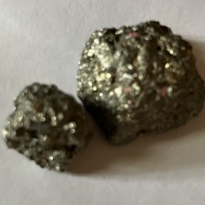 Pyrite Natural Crystal Cluster Mineral Specimen Raw Stone Gemstone Collectible 