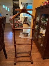 vintage Fitwell-Valet stand manufactured by C. Birnbaum Ltd in Germany 18  48  H