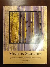 MIND ON STATISTICS [CUSTOM FOR MICHIGAN STATE UNIVERSITY]