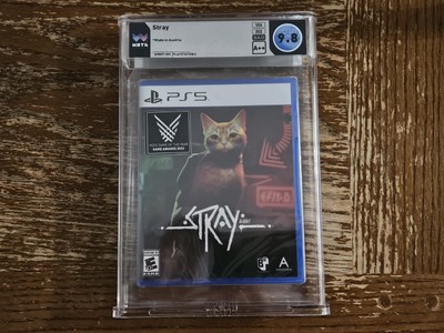 Stray (Sony PlayStation 5, 2022) Factory Sealed & Graded 9.8 A++  MISPRINT WATA