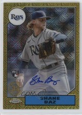2022 Series 2 1987 Topps Chrome Silver Pack Mojo 103/130 Shane Baz Auto 18c3