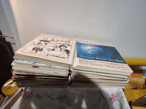 Sheet Music Magazine 1970s~ 1980s -1990s Lot of 75 Issues