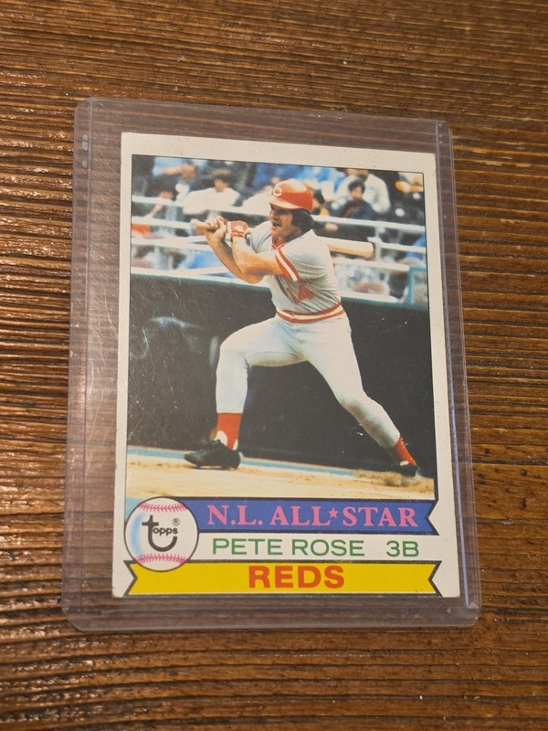 1979 Topps Pete Rose #650 NL All-Star 3B Cincinnati Reds HOF Vintage Baseball