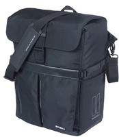 Fahrrad-UmhäNgetasche Basil Move Mik 15 Liter 14 X 24 X 34 Cm - Schwarz