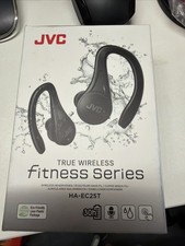JVC True Wireless Fitness Series HA-EC25T Bluetooth Earbuds w/Earhook NEW