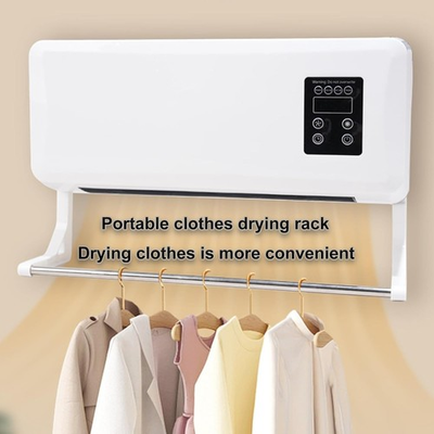 #ad 2in1 Wall Mounted Electric Small Air Conditioner Fan Heater Remote Control USA $29.89