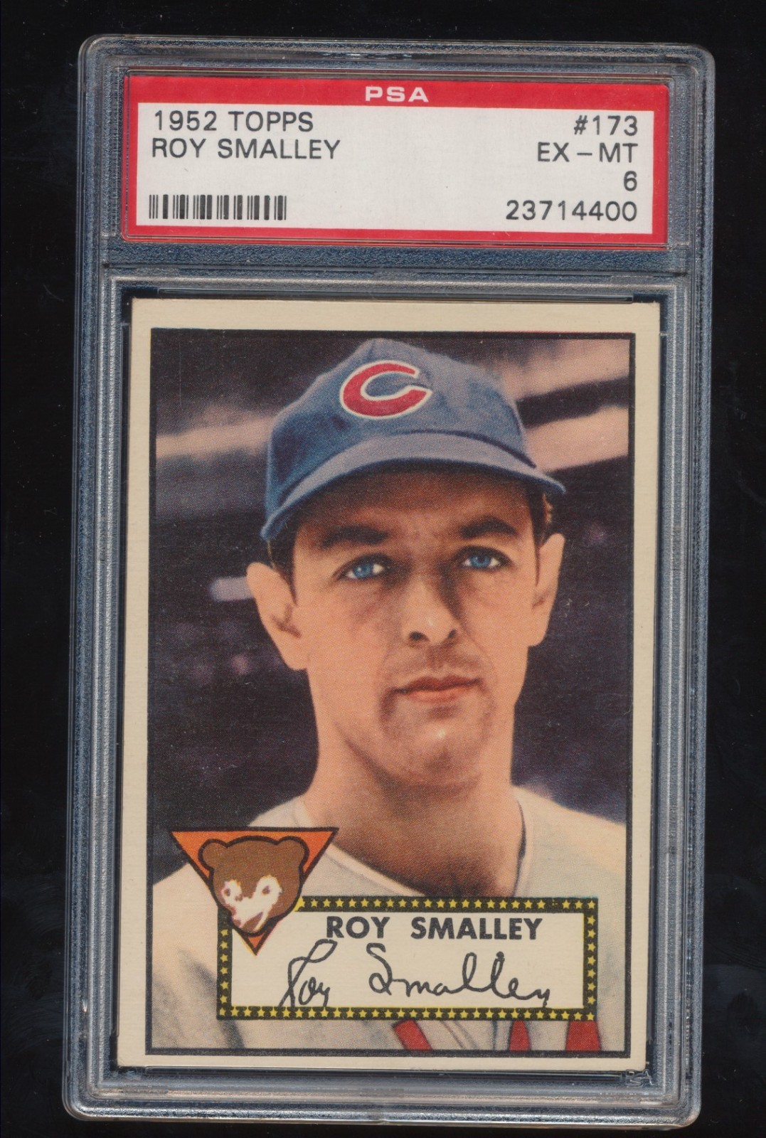 PSA 6  1952 Topps Baseball  Roy Smalley  # 173