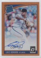 2018 Panini Donruss Optic Orange Prizm 81/99 Luiz Gohara #RRS-LG Auto 9mc