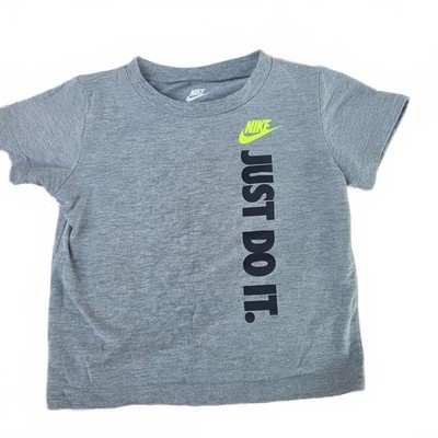 24mo Nike gray Just Do It short sleeve top