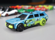 ✅ 2025 Hot Wheels #184 HW Wagons Track Dwagon blue