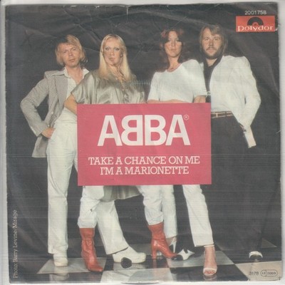 ABBA   Take a chance on me   I´m a marionette  Polydor 2001 758 - 1977-German 7 