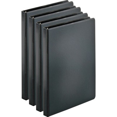 Business Source Basic Round Ring Binders - 1/2'' Binder Capacity - Letter