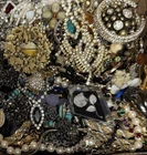 Vintage & Modern Some Signed Costume Jewelry Lot Full Small Priority Box # 35