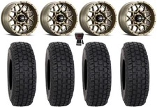 ITP Hurricane 15" Wheels Bronze 37" RX600 Tires Textron Wildcat XX