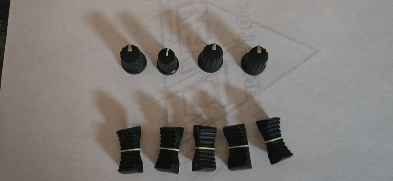 Yamaha Motif ES control knobs and sliders