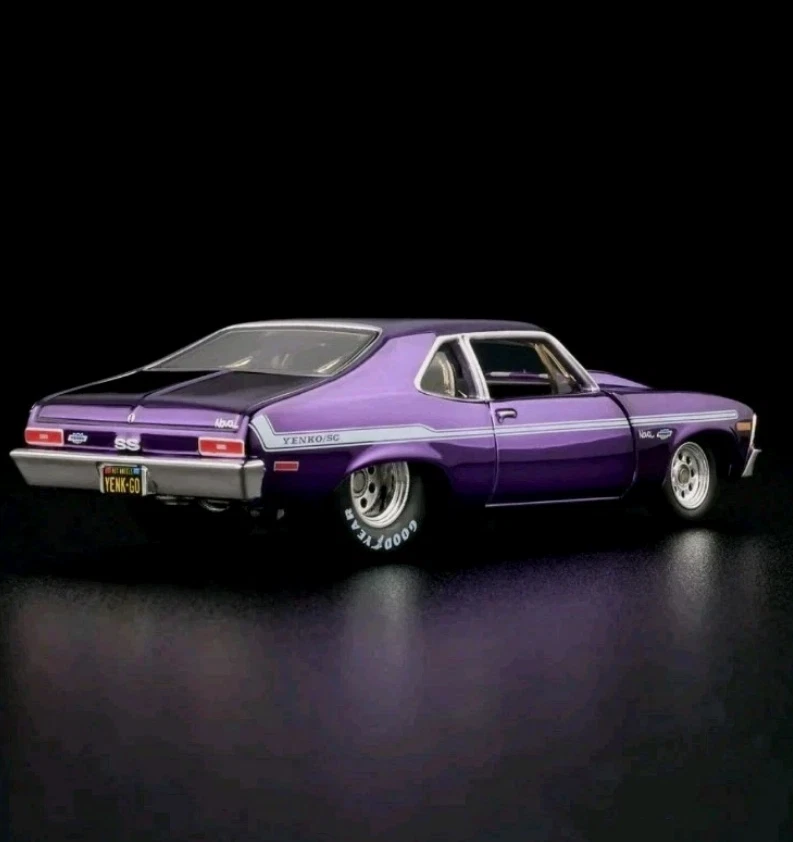 Chevy Nova SS Spectraflame 1972 púrpura Hot Wheels RLC ENVÍO GRATUITO **PREVENTA** Foto 3 de 4